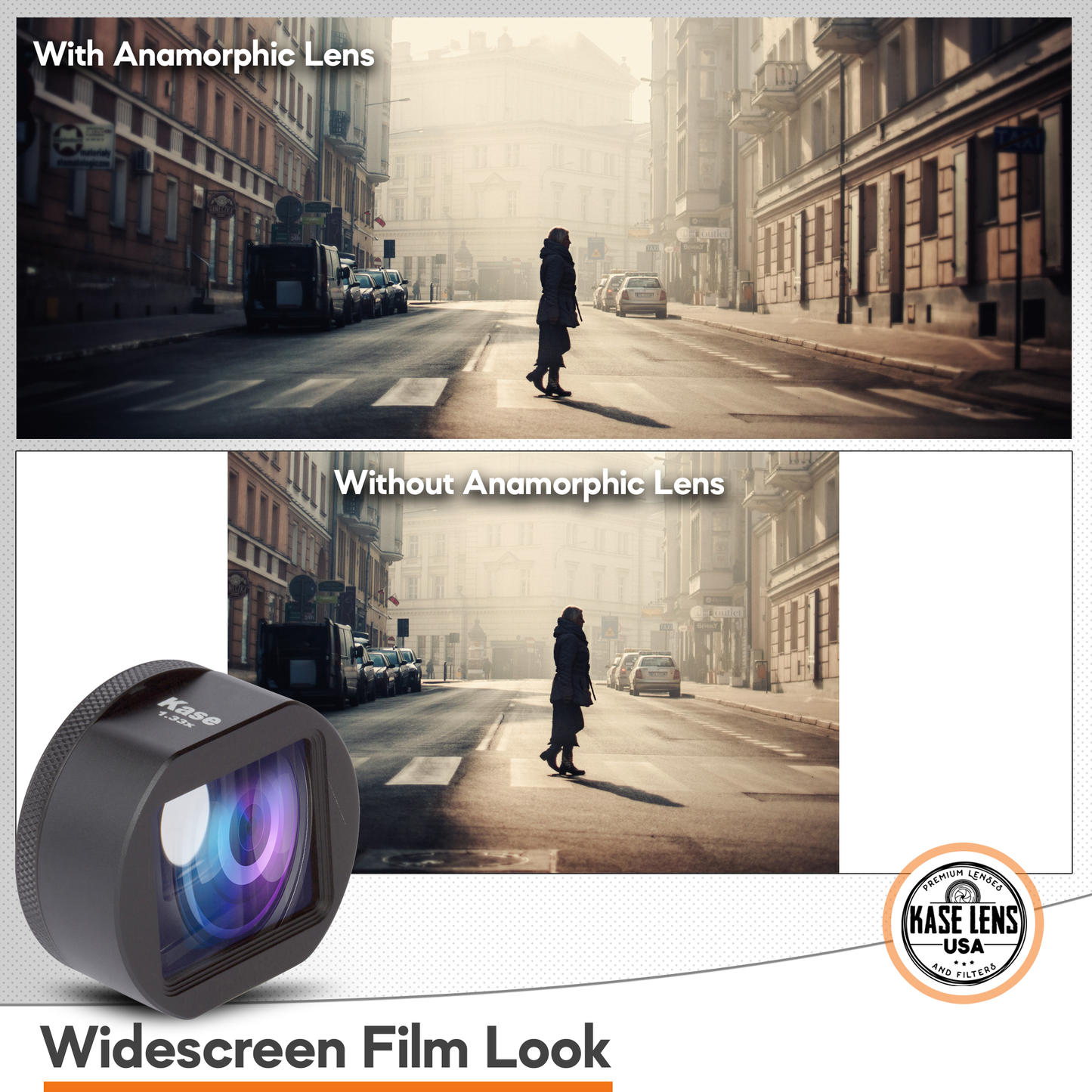 Kase Anamorphic Film Lens