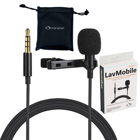 LavMobile lavalier microphone for mobile devices