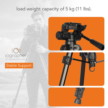 iOgrapher Multi-Use Tripod III | Fluid Head Tripod