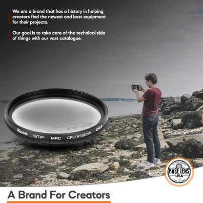 Kase 52mm CPL II - Circular Polarizing Filter for Kase Lenses