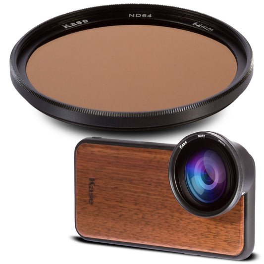 Kase 52mm ND64 Lens Filter | 6-stop Light Reduction