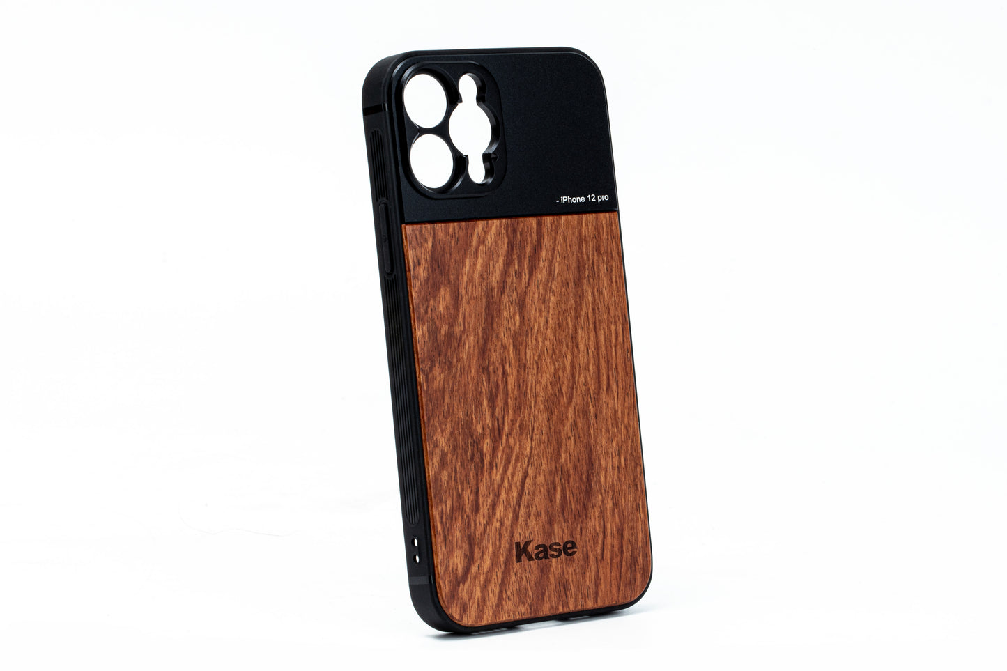 KASE LENS MOBILE PHONE HOLDER WOODEN CASE FOR IPHONE 12 PRO